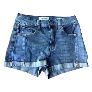 PacSun Cuffed Denim Shorts, Size 26